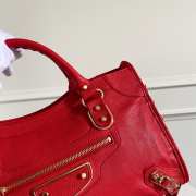 Balenciaga Classic Leather Red 38x24x12cm - 2