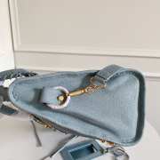 Balenciaga Classic Leather Blue 38x24x12cm - 2