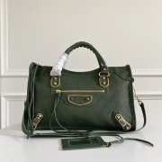 Balenciaga Classic Leather Green 38x24x12cm - 1