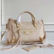 Balenciaga Classic Leather Beige 38x24x12cm - 2