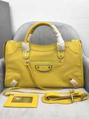 Balenciaga Classic Leather Yellow 38x24x12cm - 1