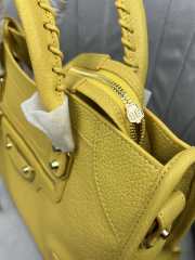 Balenciaga Classic Leather Yellow 38x24x12cm - 2