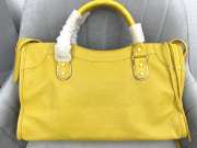 Balenciaga Classic Leather Yellow 38x24x12cm - 4