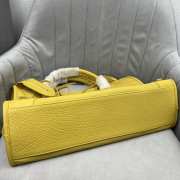 Balenciaga Classic Leather Yellow 38x24x12cm - 3