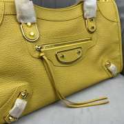 Balenciaga Classic Leather Yellow 38x24x12cm - 6