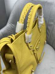 Balenciaga Classic Leather Yellow 38x24x12cm - 5