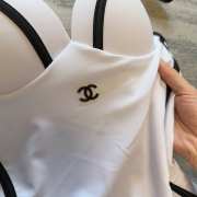 Chanel Biniki White B002 - 3