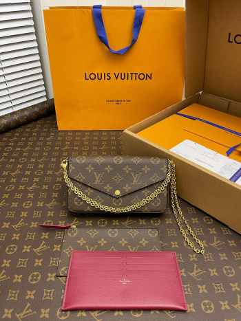 Luois Vuitton Pochette Félicie M81896 21x12x3 cm