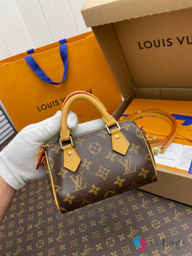 Louis Vuitton Nano Speedy M81085 16x10x7.5cm - 1