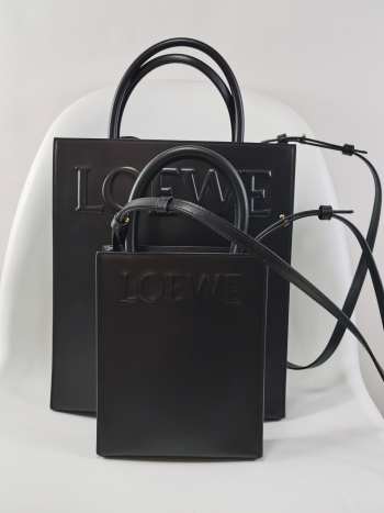 The Loewe Standard black Tote bag 17x6x21.5cm