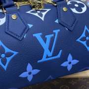 Louis Vuitton Speedy Bandoulière Blue 20.5x13.5x12cm - 6