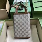 Gucci Top handle wallet in Beige 724358 20x14x4cm - 4