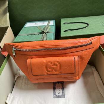 Gucci Jumbo belt bag orange 645093 28x18x8cm