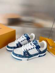 Louis Vuitton Trainer Blue  - 1