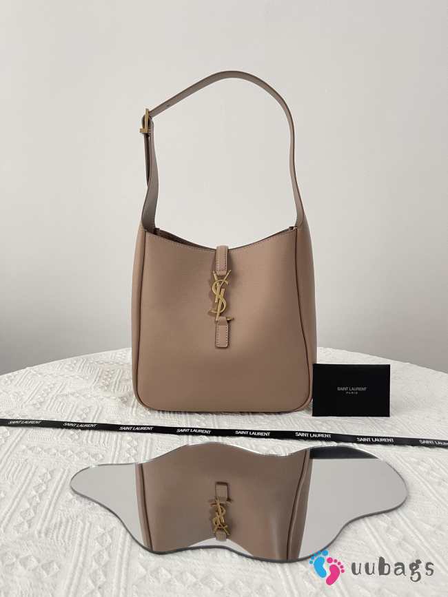 YSL Le 5 À 7 Soft Hobo 713938 in brown 23x22x8.5cm - 1