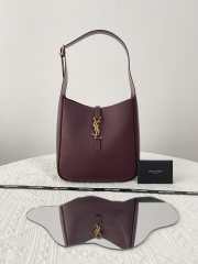 YSL Le 5 À 7 Soft Hobo 713938 in Dark brown 23x22x8.5cm - 1