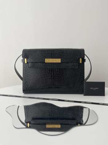 Manhattan 579271 Shoulder Bag Black 29x20.5x7cm