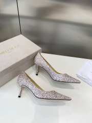 Jimmy Choo pink pastel bling High heels 6.5cm - 2