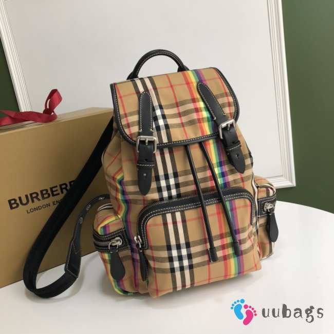 Burberry B's military Backpack 22x33cm - 1