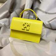 Off-White 1.4 Jitney yellow bag 22x14x7cm - 1