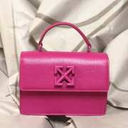 Off-White 1.4 Jitney pink bag 22x14x7cm - 1