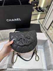 Chanel 23P black 19x16x7cm - 2