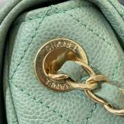 Chanel 23P green 19x16x7cm - 5