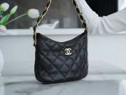 Chanel 22K hobo in black 17.5x24x6cm - 3