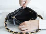 Chanel 22K hobo in black 17.5x24x6cm - 6