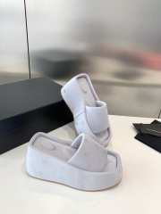 Alexander Wang Gray Slipper 10.5cm - 6