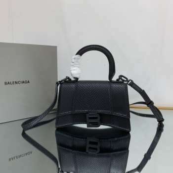 Balenciaga Hourglass BG8896 in black 19x8x21cm