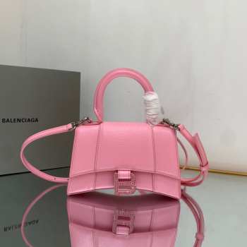 Balenciaga Hourglass BG8896 in pink 19x8x21cm