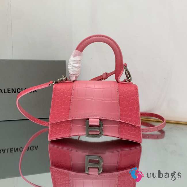 Balenciaga Hourglass in pink 19x8x21cm - 1