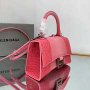 Balenciaga Hourglass in pink 19x8x21cm - 5