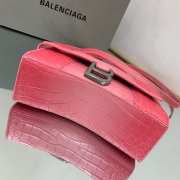 Balenciaga Hourglass in pink 19x8x21cm - 4