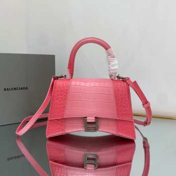 Balenciaga Hourglass in pink 23x10x24cm