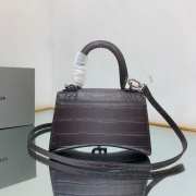 Balenciaga Hourglass in black 19x8x21cm - 5