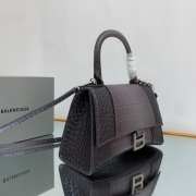 Balenciaga Hourglass in black 23x10x24cm - 5