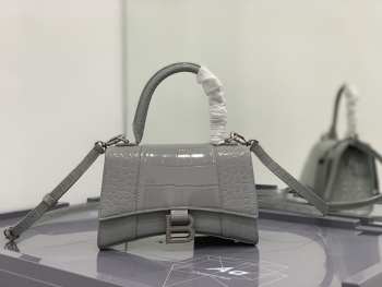 Balenciaga Hourglass BG8896 in gray 19x8x21cm