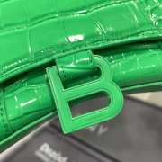 Balenciaga Hourglass BG8896 in green 19x8x21cm - 5