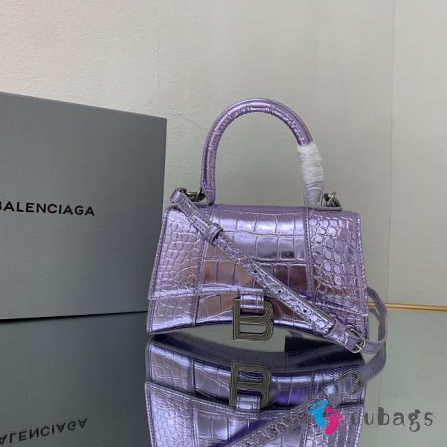 Balenciaga Hourglass BG8896 in purple 19x8x21cm - 1