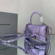 Balenciaga Hourglass BG8896 in purple 19x8x21cm - 4