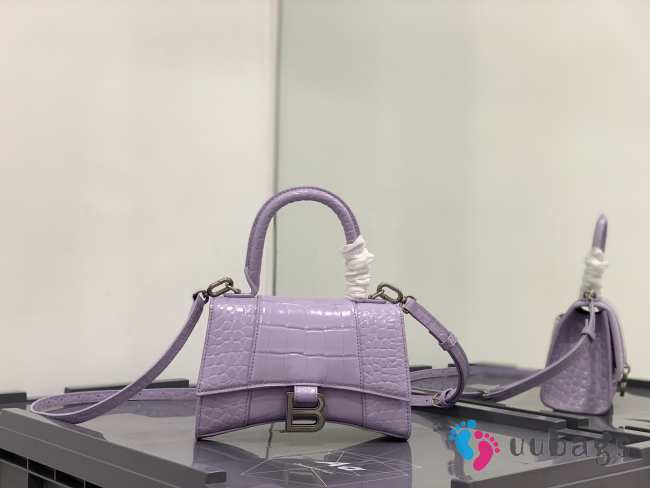 Balenciaga Hourglass BG8896 in light purple 19x8x21cm - 1