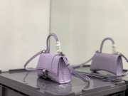 Balenciaga Hourglass BG8896 in light purple 19x8x21cm - 6