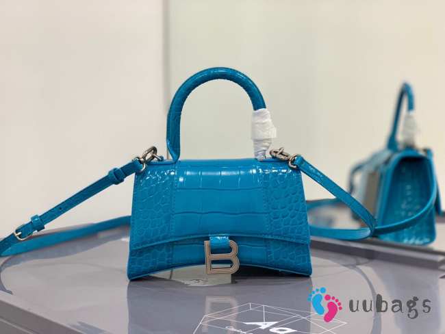 Balenciaga Hourglass BG8896 in blue 19x8x21cm - 1