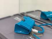 Balenciaga Hourglass BG8896 in blue 19x8x21cm - 6