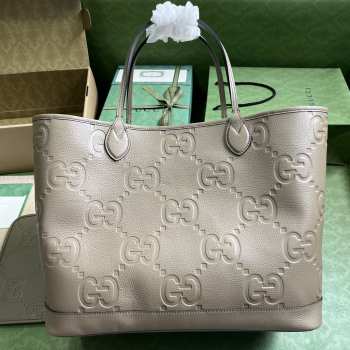 Gucci Jumbo GG Large Tote bag in brown 40x33x19cm