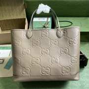 Gucci Jumbo GG Large Tote bag in brown 40x33x19cm - 6