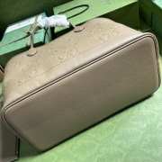 Gucci Jumbo GG Large Tote bag in brown 40x33x19cm - 4