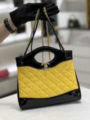 Chanel 31 bag in Yellow 22x23x5.5cm - 1